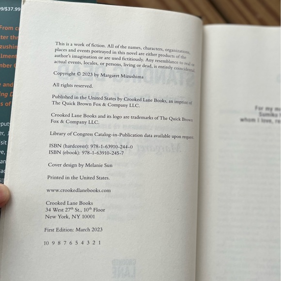 Standing Dead A Timber Creek K9 Mystery (#8) Thriller Margaret Muzushima - Picture 6 of 6